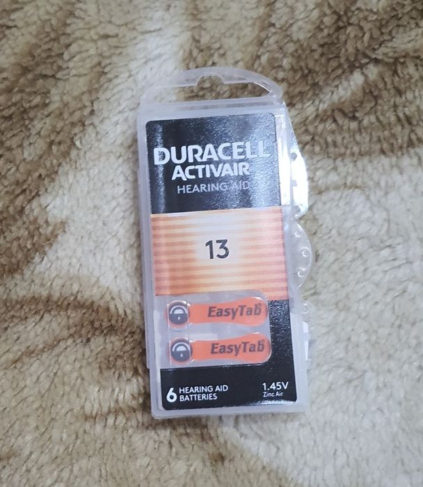 Baterie Słuchowe DURACELL 13 ActivAir PR48