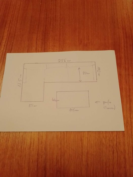 Narożnik elegancki w idealnym stanie