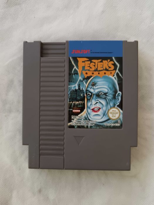 Fester's Quest [NES, 1990] Solto com capa da Nintendo – Autêntico