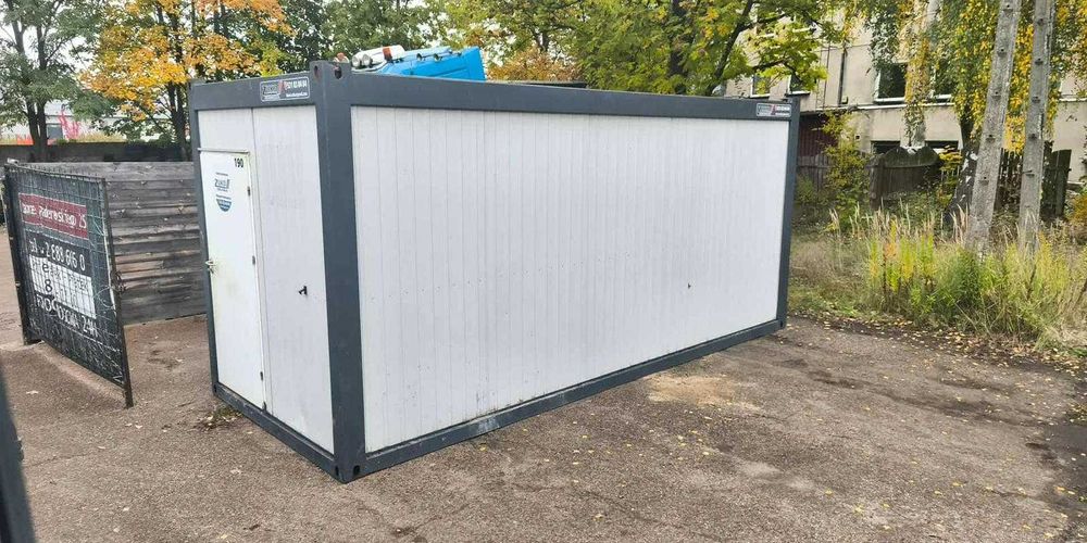 Wynajem kontenerów z transportem | Biurowe • Socjalne • HDS