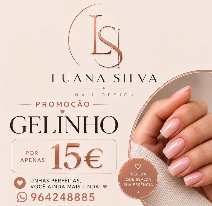 Esmaltação em gel !