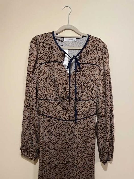 Długa sukienka Blue Shadow rozmiar 42