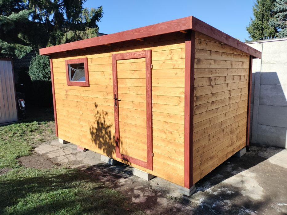 Domek ogrodowy narzędziowy szopka