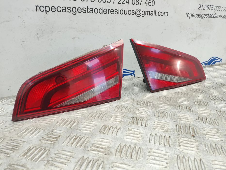 Farolins de mala direito esquerdo LED originais Audi A3 8V Sportback