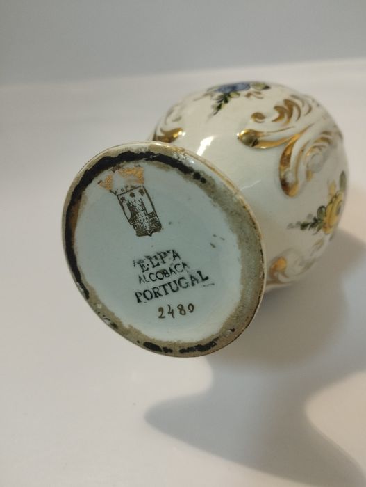 Peças de faiança vintage EPL de Alcobaça