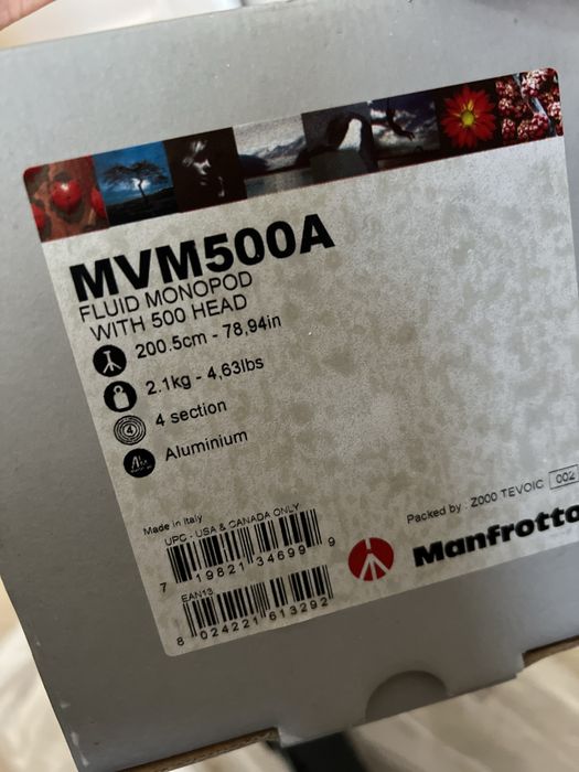 Монопод Monfrotto MVM500A