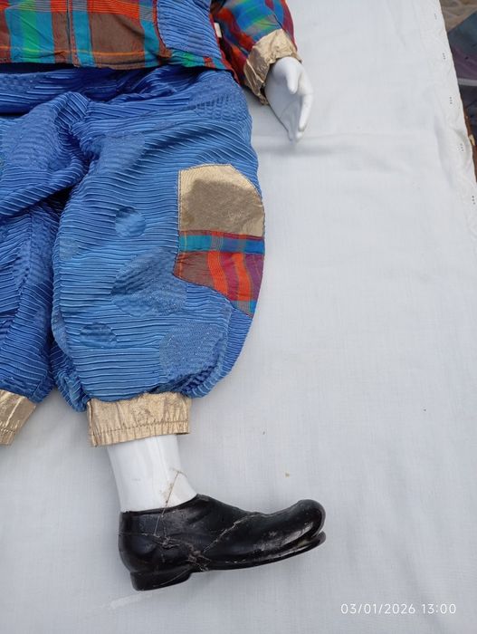 Palhaço de porcelana marca ALDA