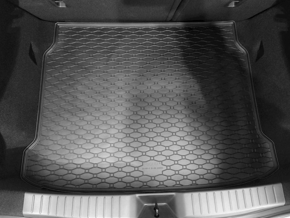 Mazda 3 (BP) Hatchback з 2019- | Коврик в багажник | Резиновий Чехія