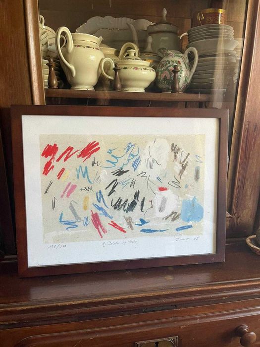 Original Paleta do Pintor Eurico Gonçalves
