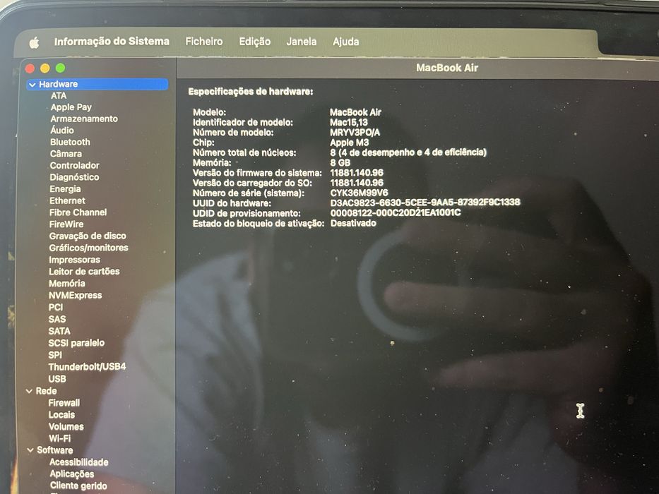 Macbook Air 15” 2024