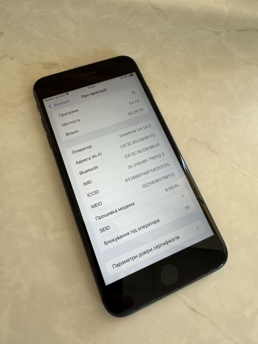 Iphone 8 Plus 64Gb