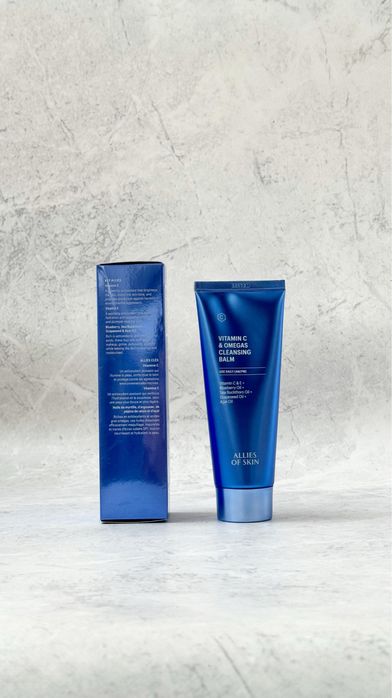 Allies of Skin Vitamin C & Omegas Cleansing Balm, очищуючий бальзам