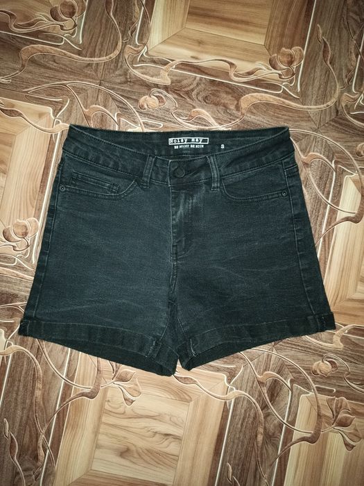 Джинсовые шорты высокая посадка H&M,Bershka.