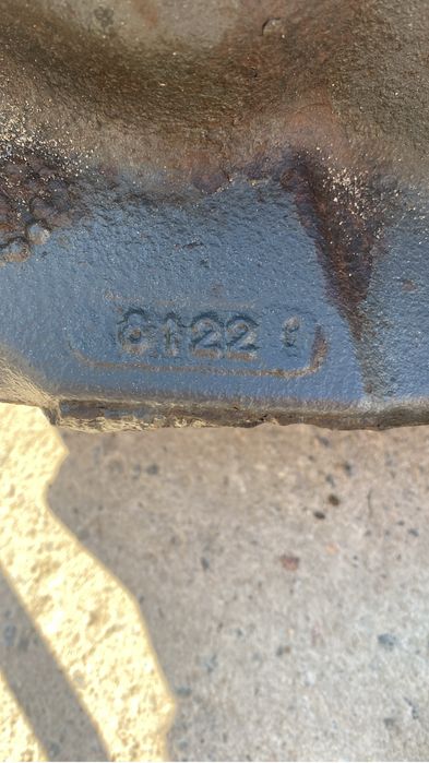 Задній міст Спрінтер. 2012 р .