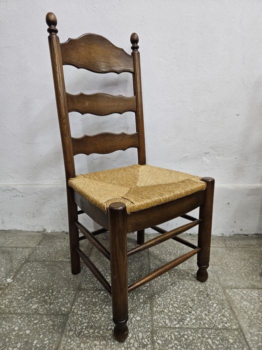 Ładne solidne krzesła stylowe komplet 6 szt
