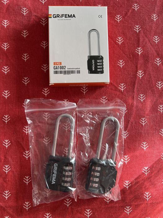 Pack 2 cadeados grandes novos437840916198860801