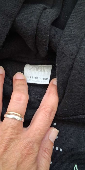 Camisola preta Zara 12 anos