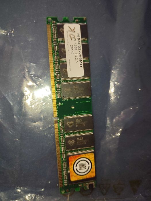 Pamięć RAM DDR 256MB PC3200 DIMM 184 pin sprawna