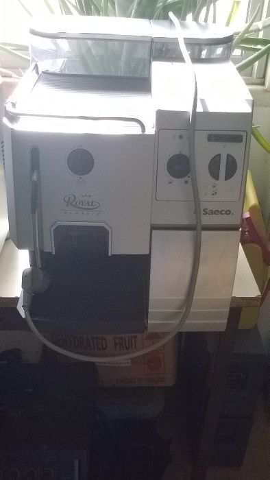 maquina de café em grão e pó saeco royal