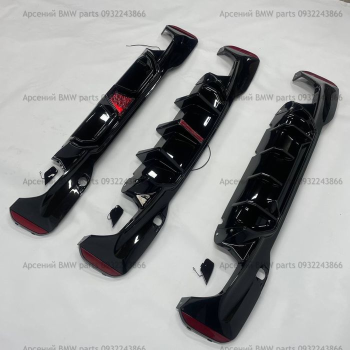 Диффузор накладка bmw g30 г30 бмв m5f90 m5 cs дифузор f1 стоп f1 стиль