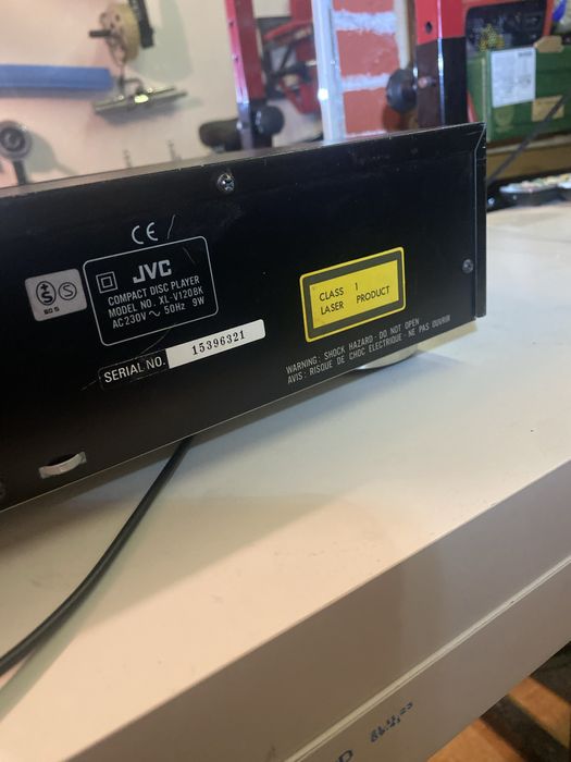 Odtwarzacz płyt jvc xl-v120bk