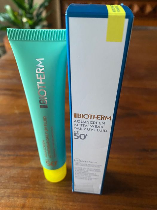 Protetor Solar Fluido Biotherm -Protetor Diário UV SPF50+ Aquascreen