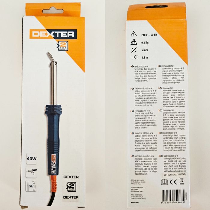 Ferro de Soldar 40 W