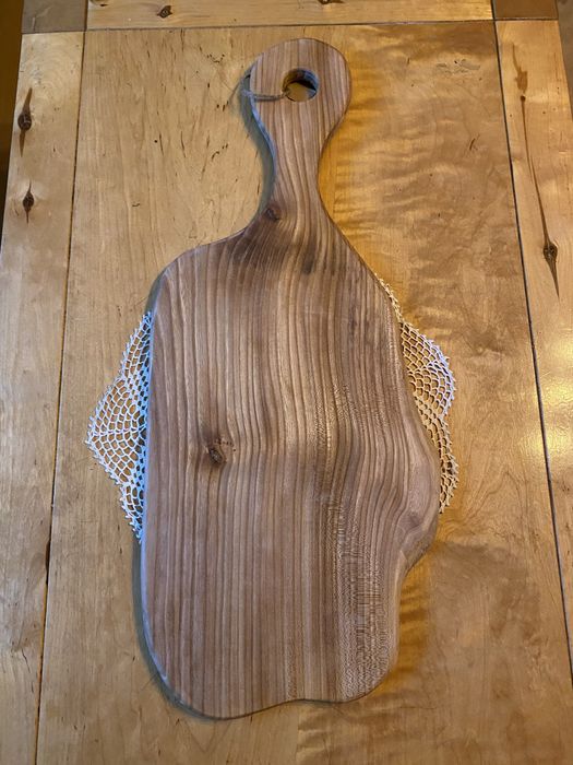 Deska do serwowania / krojenia, duża, wykonana ręcznie, handmade