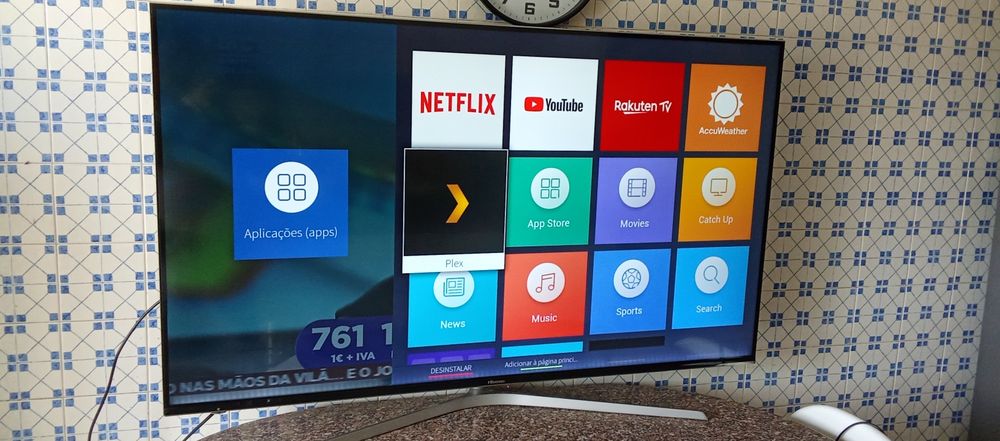 Vendo Hisense 55polelgadas Smart TV ultra HD 4K ultra fina
