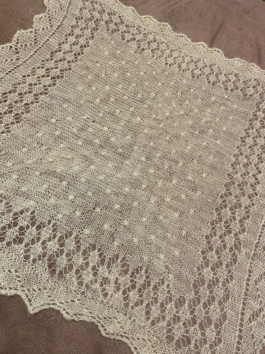 Пуховый платок 2 шт. (не крашеный, не стиранный)