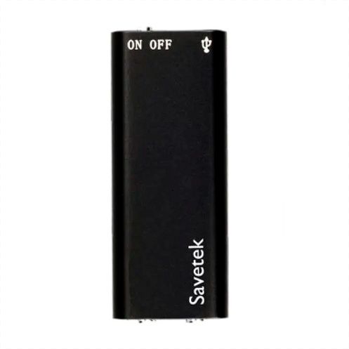 Диктофон Savetek USB, 8 Гб, цифровий диктофон MP3 плеєр