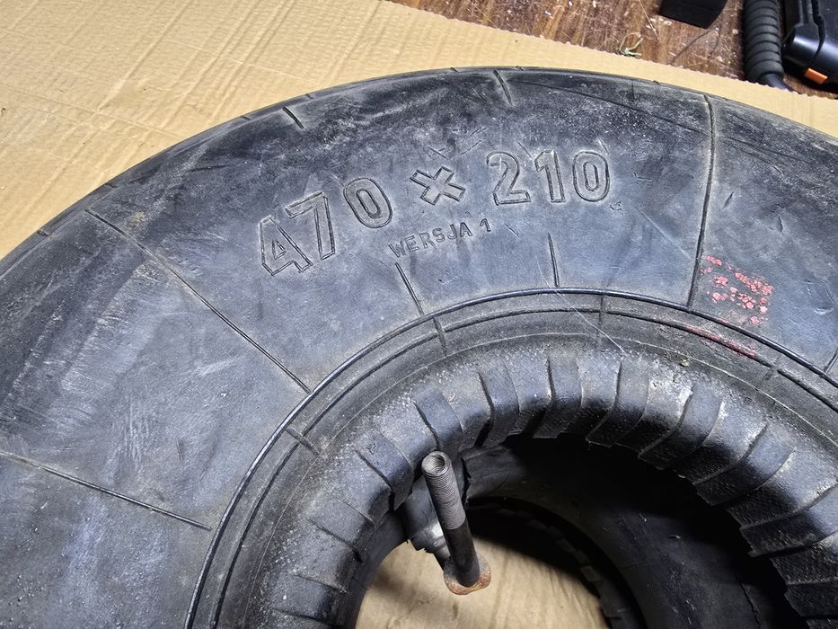 opona 470x210 lotnicza wózka sadowniczego dwukółki 470-210