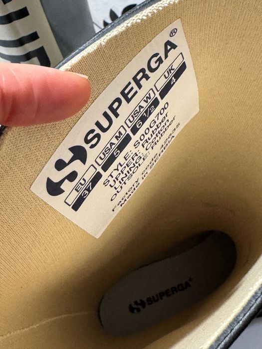 Жіночі гумові чобітки Superga, 37р, 40р