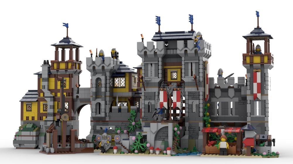 3 conjuntos - LEGO Creator 3 em 1 (31120) Castelo Medieval