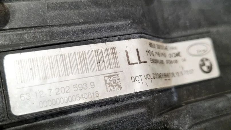 reflektor lewy xenon bmw 3 e90 lift skrętny europa