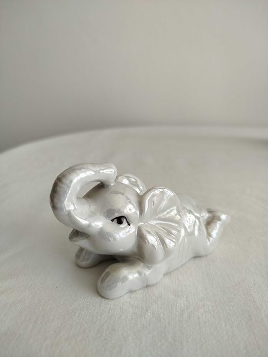 Słoniki ceramiczne 4 sztuki