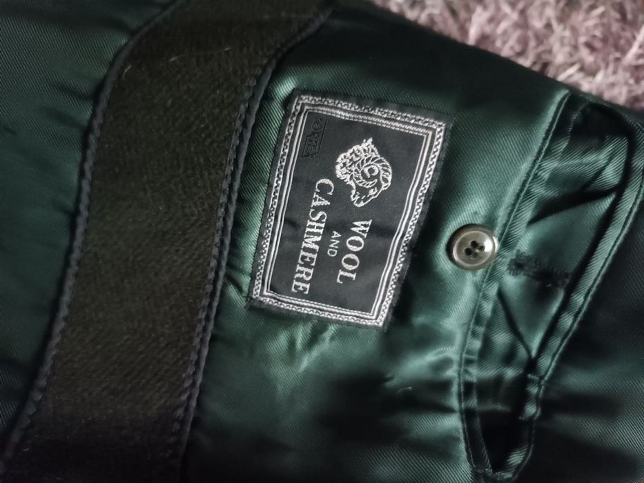 Elegancki płaszcz welna kaszmir Próchnik