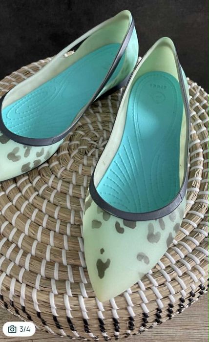 Crocs baleriny Rio Leopard W6 36/37