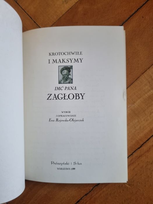Krotochwile i maksymy imć Pana Zagłoby
