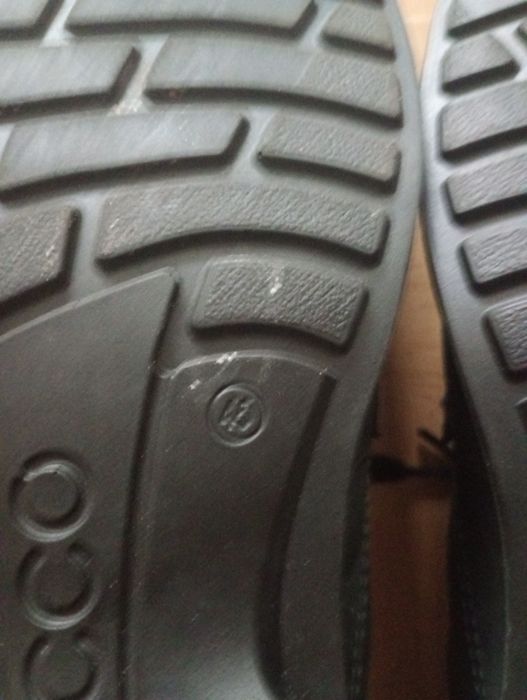 ECCO Turn Męskie nubukowe półbuty derby z Gore-Tex rozmiar 45