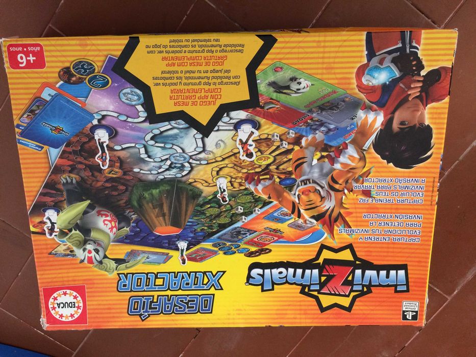 Jogo Invizimals - Desafio Xtractor Educa