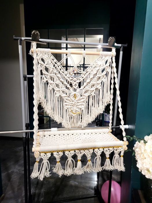 Гамак макраме для кошки