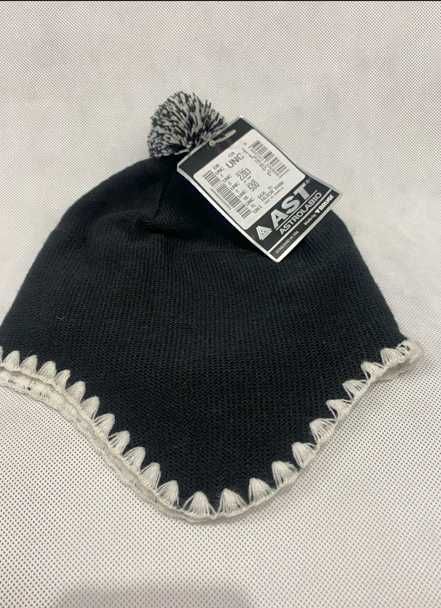 Czapka damska zimowa na polarku , Czarny roz.S/M -55cm.