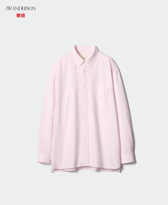 Сорочка оверсайз у смужку UNIQLO  JW ANDERSON 478217