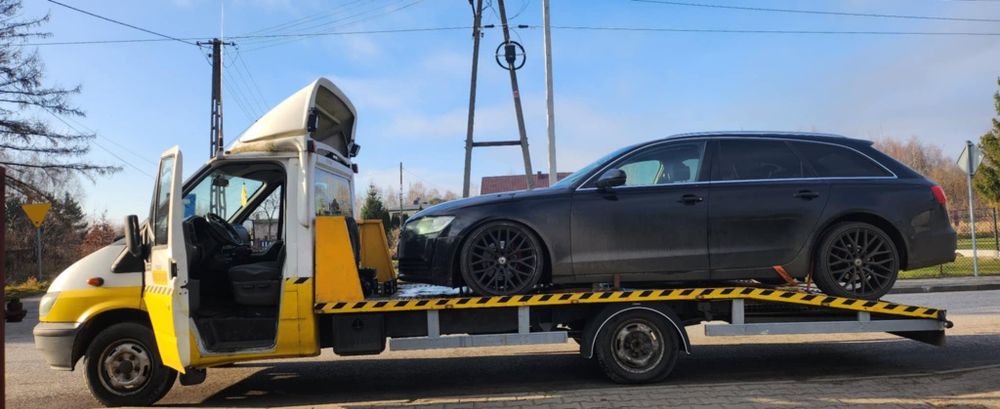 Od 120 ZŁ Pomoc Drogowa Autolaweta Holowanie Laweta