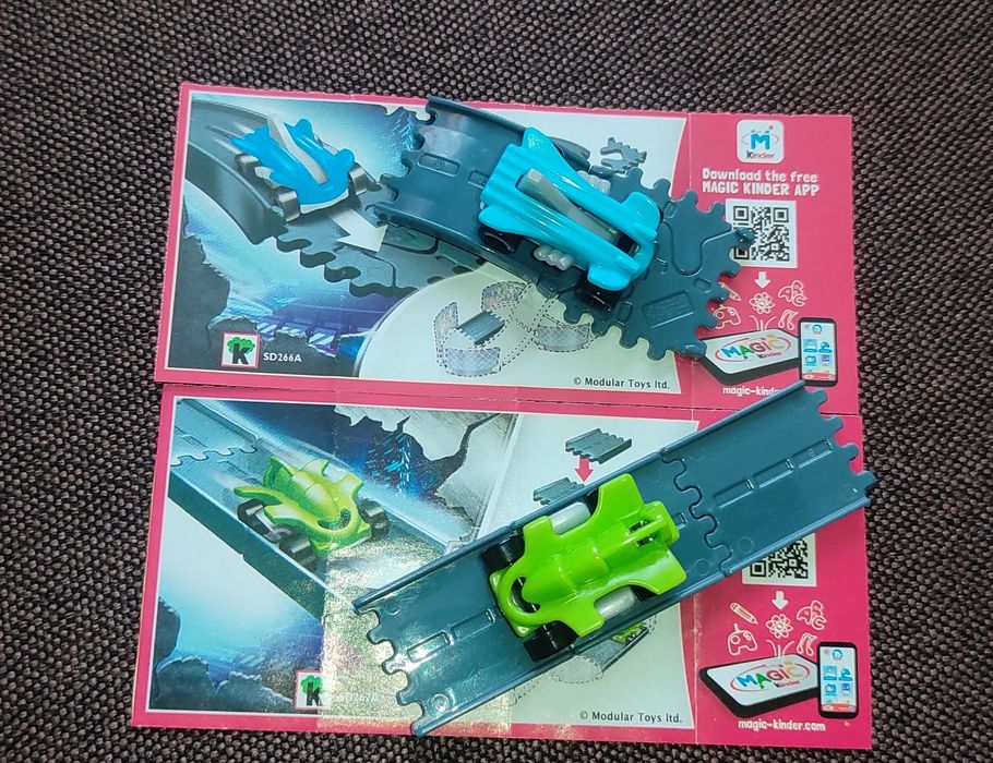 Киндер фигурки серии