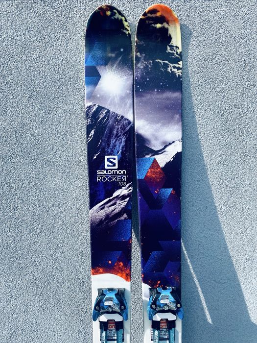 Narty Salomon Rocker 108 190cm skitury freeride Jelenia Góra Maciejowa ...