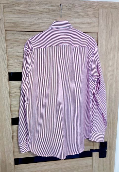 Oryginalna męska koszula w paski Tommy Hilfiger non iron roz L / XL
