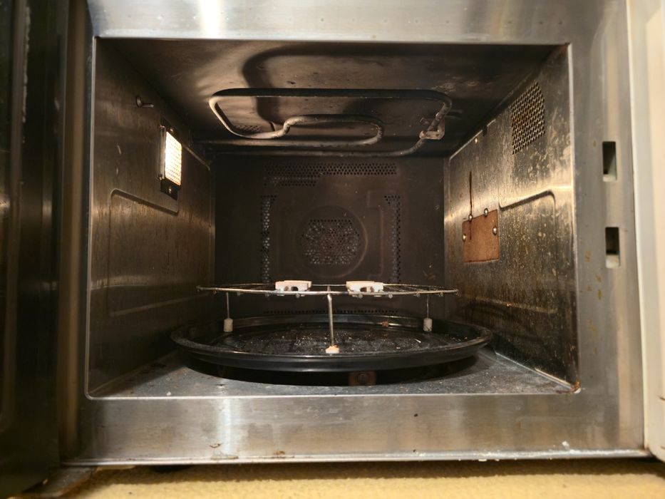 Kuchenka mikrofalowa Samsung DUŻA grill gotowanie mikrofalówka