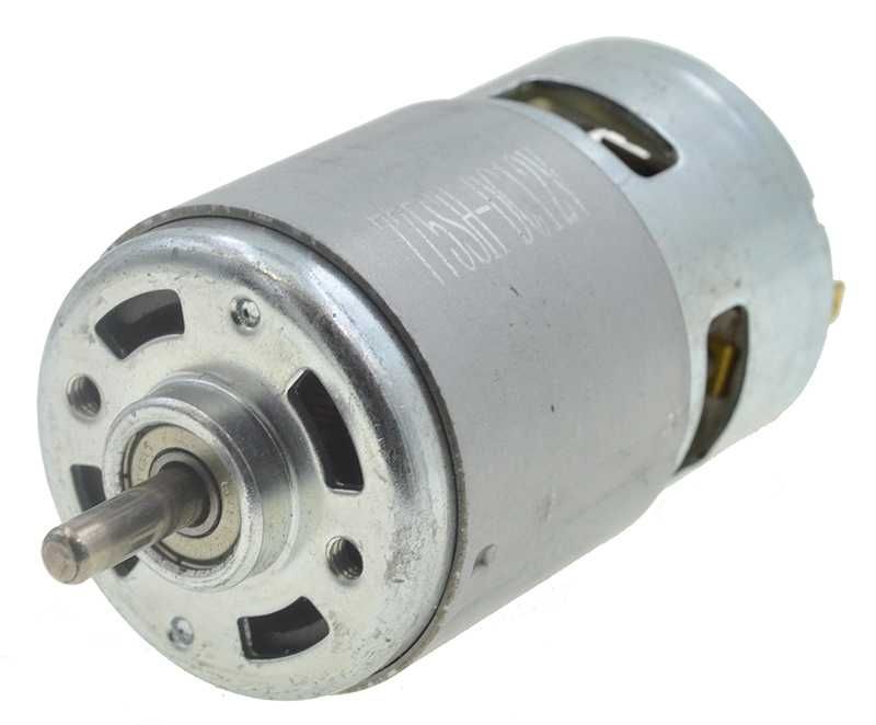 Двигатель шуруповерта 12В (12V) (d44мм, h94мм, вал d5мм), шур153